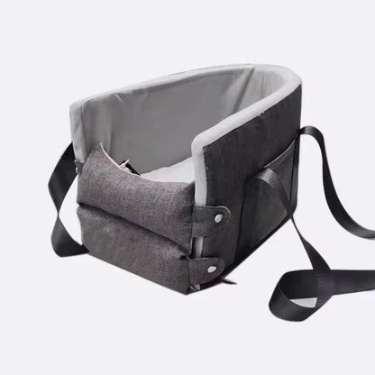 Portable Dog Car Seat Bed and Safety Travel Carrier for Small Dogs and Cats