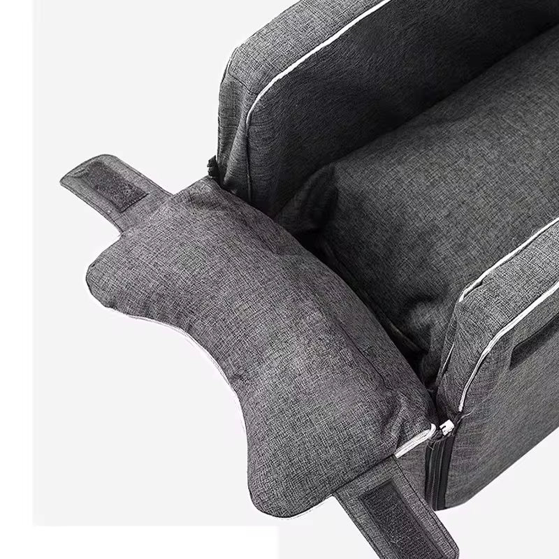 Portable Dog Car Seat Bed and Safety Travel Carrier for Small Dogs and Cats